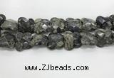 CFG976 15.5 inches 30*33mm carved butterfly grey opal beads