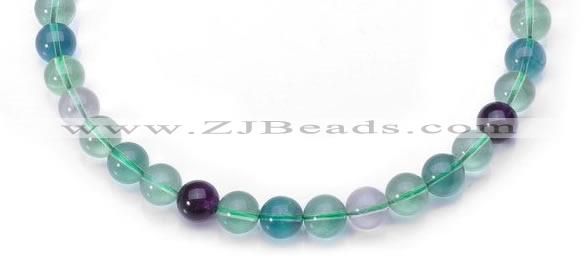 CFL01 4mm AA grade round natural fluorite  beads Wholesale