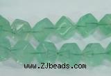 CFL100 15.5 inches 8*8mm cube natural green fluorite gemstone beads