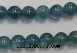 CFL1003 15.5 inches 10mm round blue fluorite beads wholesale