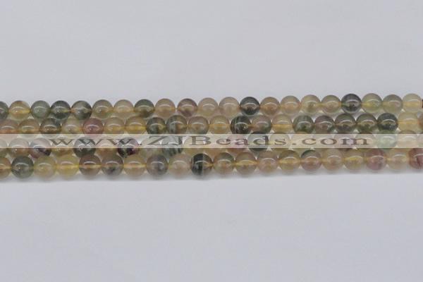 CFL1103 15.5 inches 10mm round yellow fluorite gemstone beads