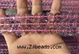 CFL1498 15.5 inches 10mm round purple fluorite gemstone beads