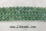 CFL1524 15.5 inches 10mm round green fluorite gemstone beads