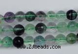 CFL52 15.5 inches 8mm faceted round AB grade natural fluorite beads