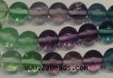 CFL553 15.5 inches 10mm round fluorite gemstone beads wholesale