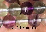 CFL587 15.5 inches 8mm round AAAAA grade fluorite gemstone beads