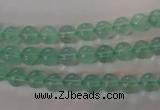 CFL851 15.5 inches 6mm round green fluorite gemstone beads