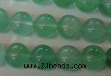 CFL855 15.5 inches 14mm round green fluorite gemstone beads