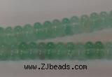 CFL858 15.5 inches 5*8mm rondelle green fluorite gemstone beads