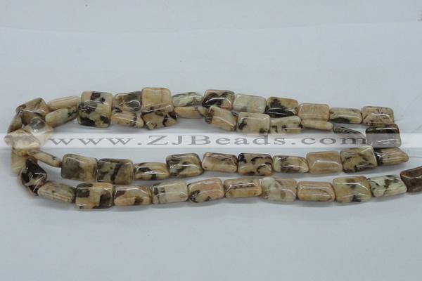 CFS15 15.5 inches 12*16mm rectangle natural feldspar gemstone beads