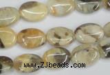 CFS202 15.5 inches 10*14mm oval natural feldspar gemstone beads