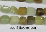 CFW116 15.5 inches 5*8mm - 8*10mm nuggets flower jade gemstone beads