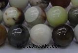 CFW16 15.5 inches 14mm round flower jade beads wholesale