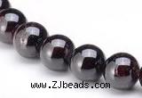 CGA02 10mm round natural garnet gemstone beads Wholesale