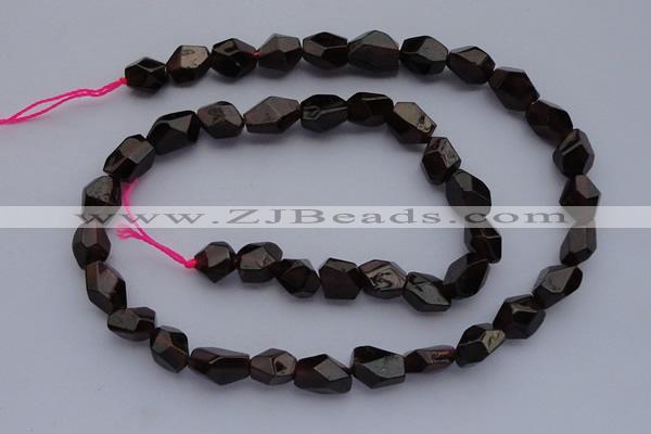 CGA16 15.5 15.5 inches 8*10mm garnet nugget gemstone beads