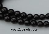 CGA650 15.5 inches 5mm - 10mm round red garnet gemstone beads