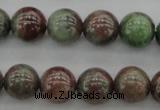 CGA88 15.5 inches 8mm round red green garnet gemstone beads