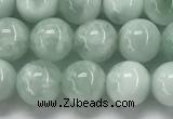 CGA901 15.5 inches 6mm round green angel skin gemstone beads