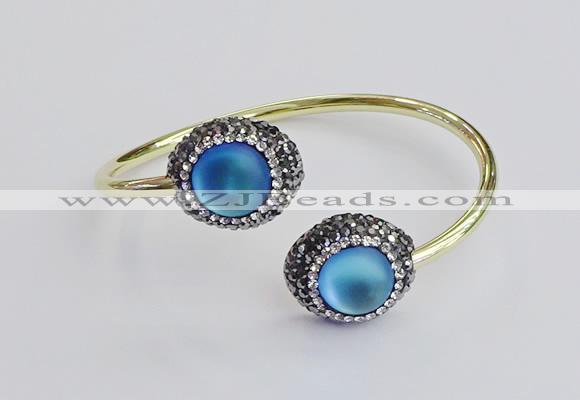 CGB2053 15*20mm oval glass bangles wholesale