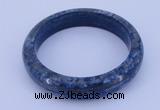 CGB211 Inner diameter 62mm fashion dyed lapis lazuli gemstone bangle