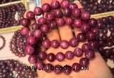 CGB2514 7.5 inches 11mm round ruby zoisite beaded bracelets