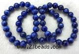 CGB2628 7.5 inches 10mm round natural kyanite beaded bracelets