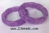 CGB2638 7.5 inches 18*25mm lavender amethyst bracelets wholesale