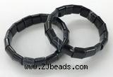 CGB3178 7.5 inches 12*15mm rectangle agate bracelets wholesale