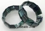 CGB3191 7.5 inches 15*25mm rectangle agate bracelets wholesale