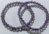 CGB4005 7.5 inches 7mm round ametrine beaded bracelets