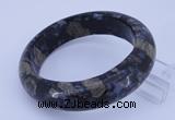 CGB477 Inner diameter 62mm fashion grey opal gemstone bangle