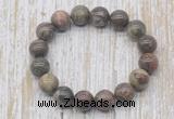 CGB5350 10mm, 12mm round ocean agate beads stretchy bracelets