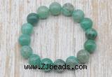 CGB5354 10mm, 12mm round peafowl agate beads stretchy bracelets