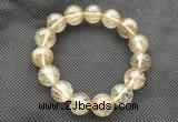 CGB655 7.5 inches 12mm round AA golden rutilated quartz bracelets