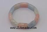 CGB668 7.5 inches 15*20mm morganite gemstone bracelet