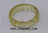 CGB671 7.5 inches 11*16mm lemon quartz bracelet wholesale