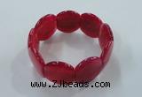 CGB700 8 inches 25*30mm agate gemstone bracelet wholesale