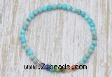 CGB7083 7 chakra 4mm sea sediment jasper beaded meditation yoga bracelets