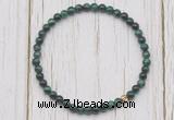 CGB7209 4mm tiny green tiger eye beaded meditation yoga bracelets