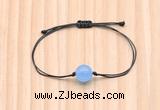 CGB9906 Fashion 12mm candy jade adjustable bracelet jewelry
