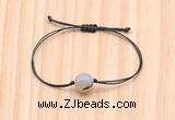 CGB9953 Fashion 12mm montana agate adjustable bracelet jewelry