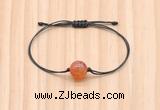 CGB9963 Fashion 12mm fire agate adjustable bracelet jewelry