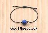 CGB9979 Fashion 12mm lapis lazuli adjustable bracelet jewelry