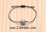 CGB9983 Fashion 12mm labradorite gemstone adjustable bracelet jewelry