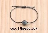 CGB9984 Fashion 12mm faceted labradorite adjustable bracelet jewelry