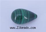 CGC45 13*22mm teardrop natural malachite gemstone cabochons