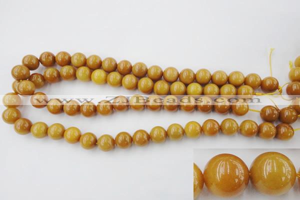 CGJ304 15.5 inches 12mm round goldstone jade beads wholesale