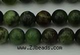 CGJ402 15.5 inches 8mm round green jade beads wholesale