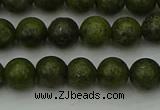 CGJ451 15.5 inches 6mm round green jasper beads wholesale