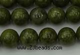 CGJ453 15.5 inches 10mm round green jasper beads wholesale